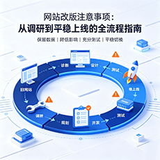 玛沁建站-网站改版注意事项:从调研到平稳上线的全流程指南