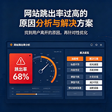 果洛建站-网站跳出率过高的原因分析与解决方案