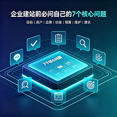 果洛建站-企业建站前必问的7个核心问题 - 网站建设规划指南