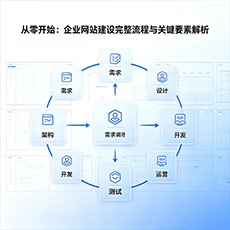 果洛建站-从零开始：企业网站建设完整流程与关键要素解析