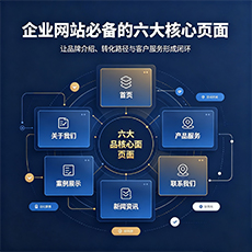 果洛建站-企业网站必备的六大核心页面