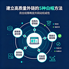 果洛建站-建立高质量外链的5种白帽方法