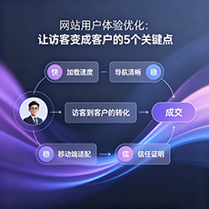 玛沁建站-网站用户体验优化:让访客变成客户的5个关键点
